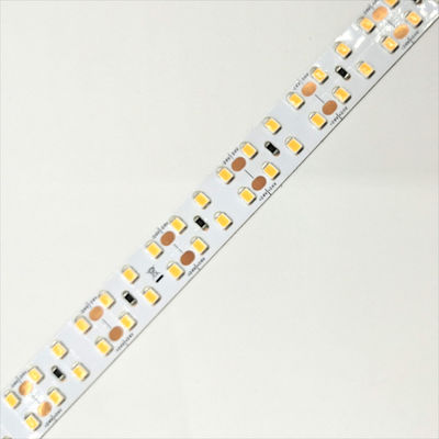 Dupla fileira DC24V 15mm Largura Flexível LED Strip Branca brilhante LED fita flexível